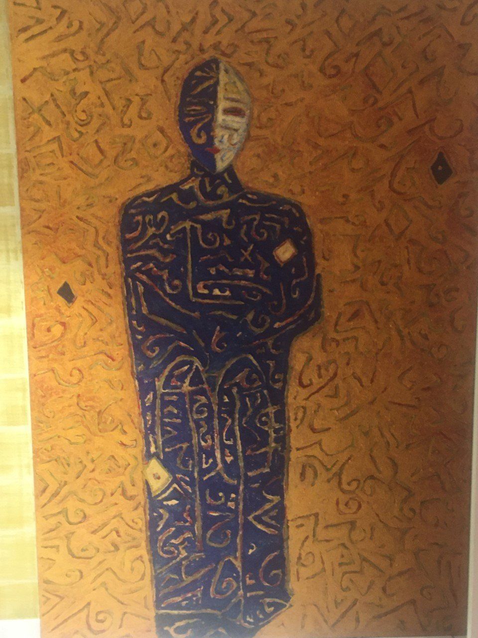 Tableau représentant un ange gardien - signes ésothériques de protection - Mon bureau de voyante à Lille