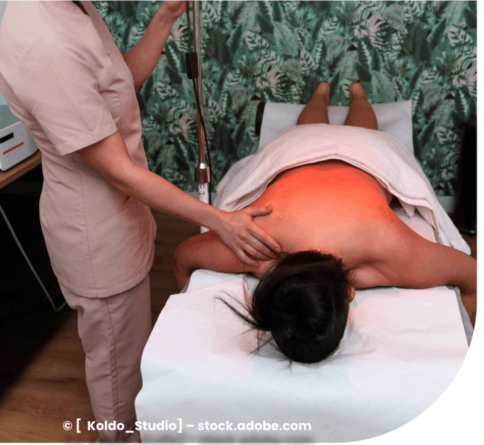 Physiotherapie-Leistung: Wärme- und Kältetherapie