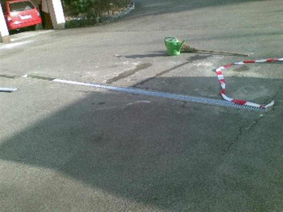 Einfahrt, die von der Brühlmann Liegenschaftenbetreuungen GmbH gebaut wurde