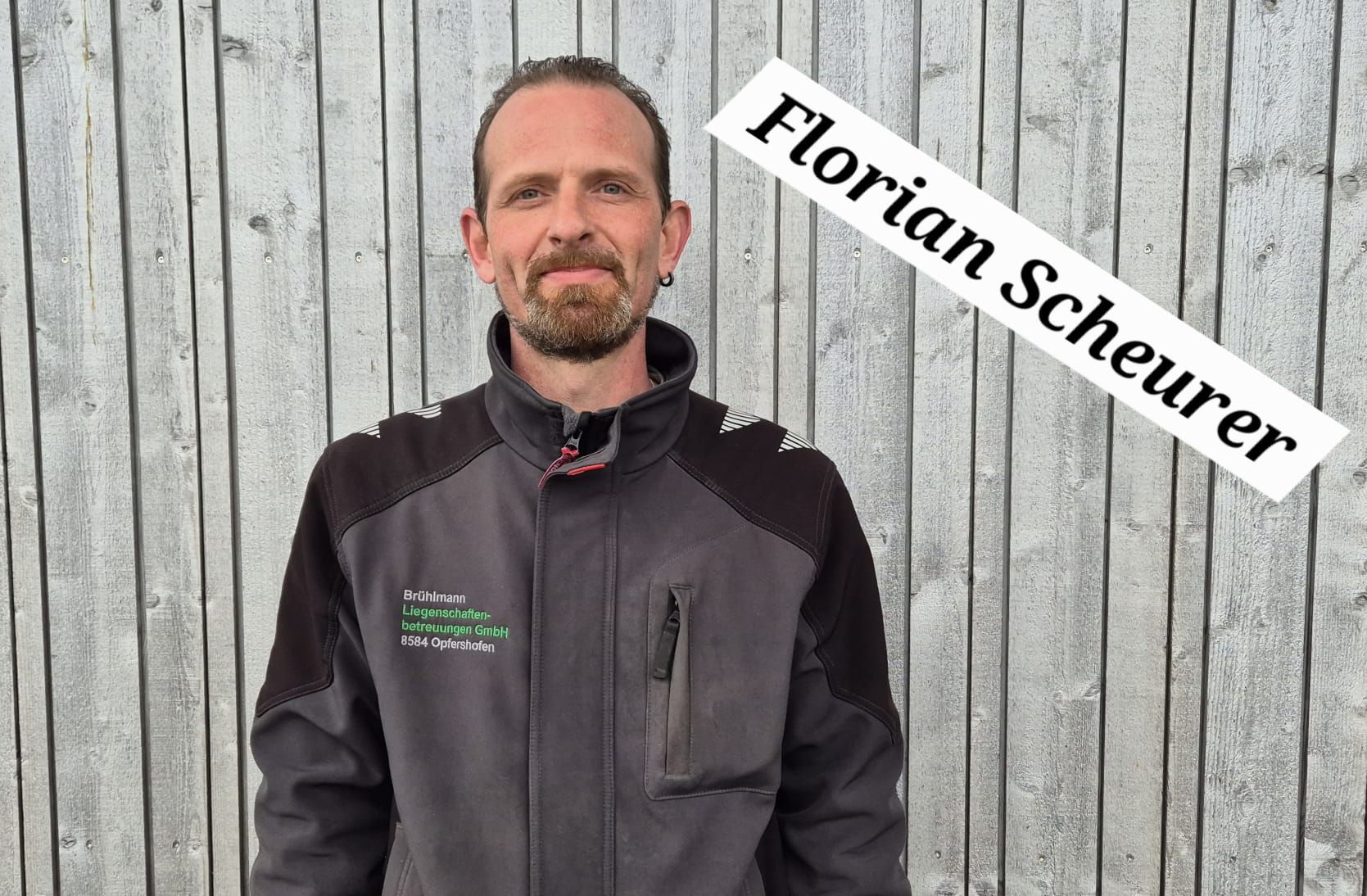 Florian Scheurer, Stellvertreter Innendienst, Mitarbeiter der Brühlmann Liegenschaftenbetreuungen GmbH