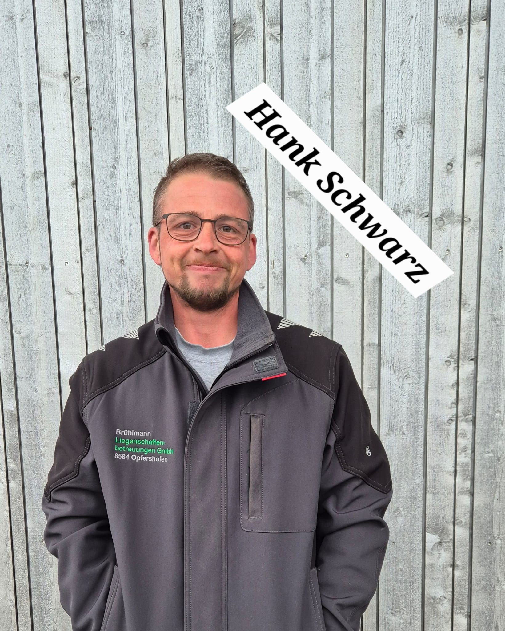 Hank Schwarz, Mitarbeiter der Brühlmann Liegenschaftenbetreuungen GmbH