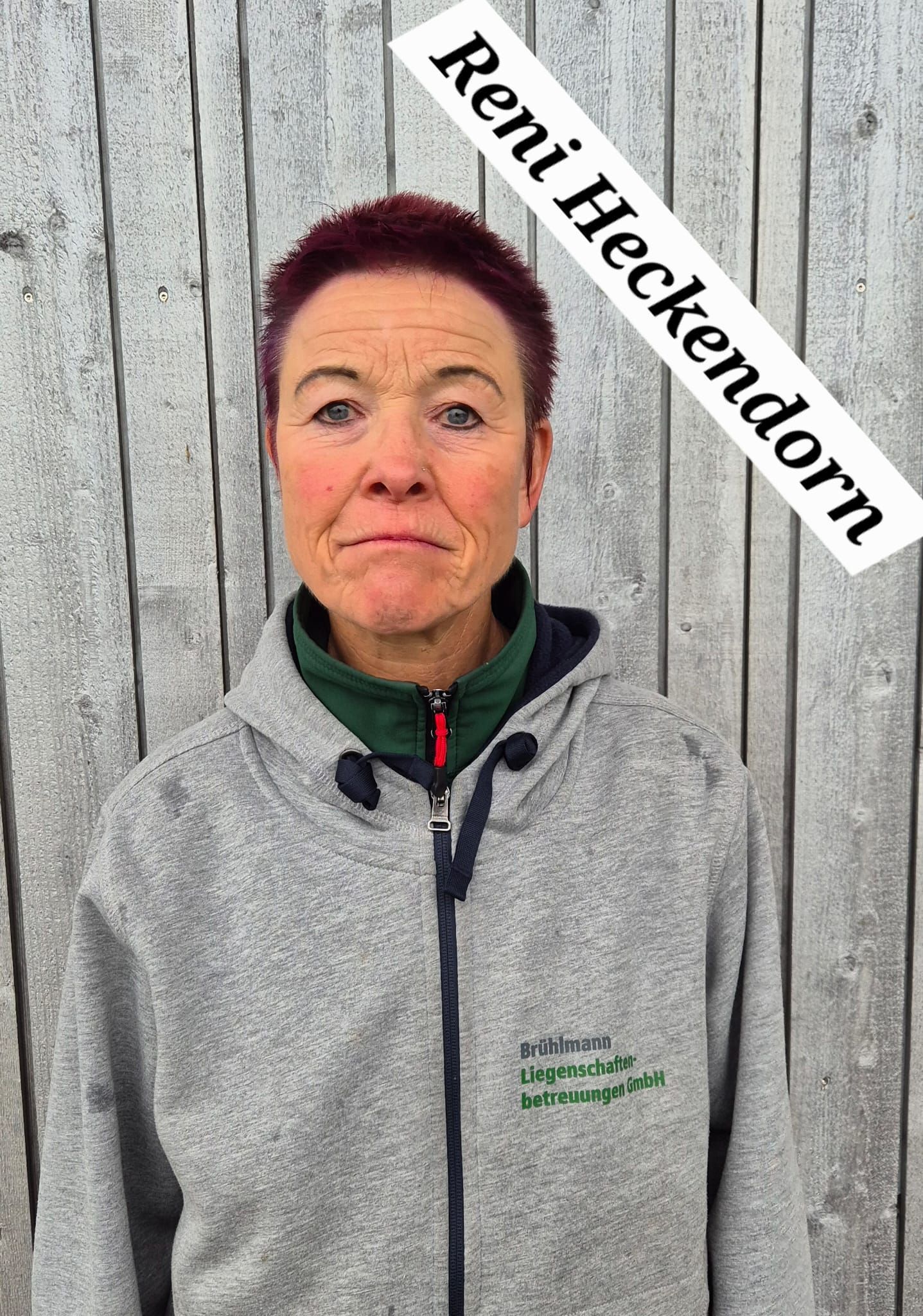 Reni Heckendorn, Mitarbeiterin der Brühlmann Liegenschaftenbetreuungen GmbH