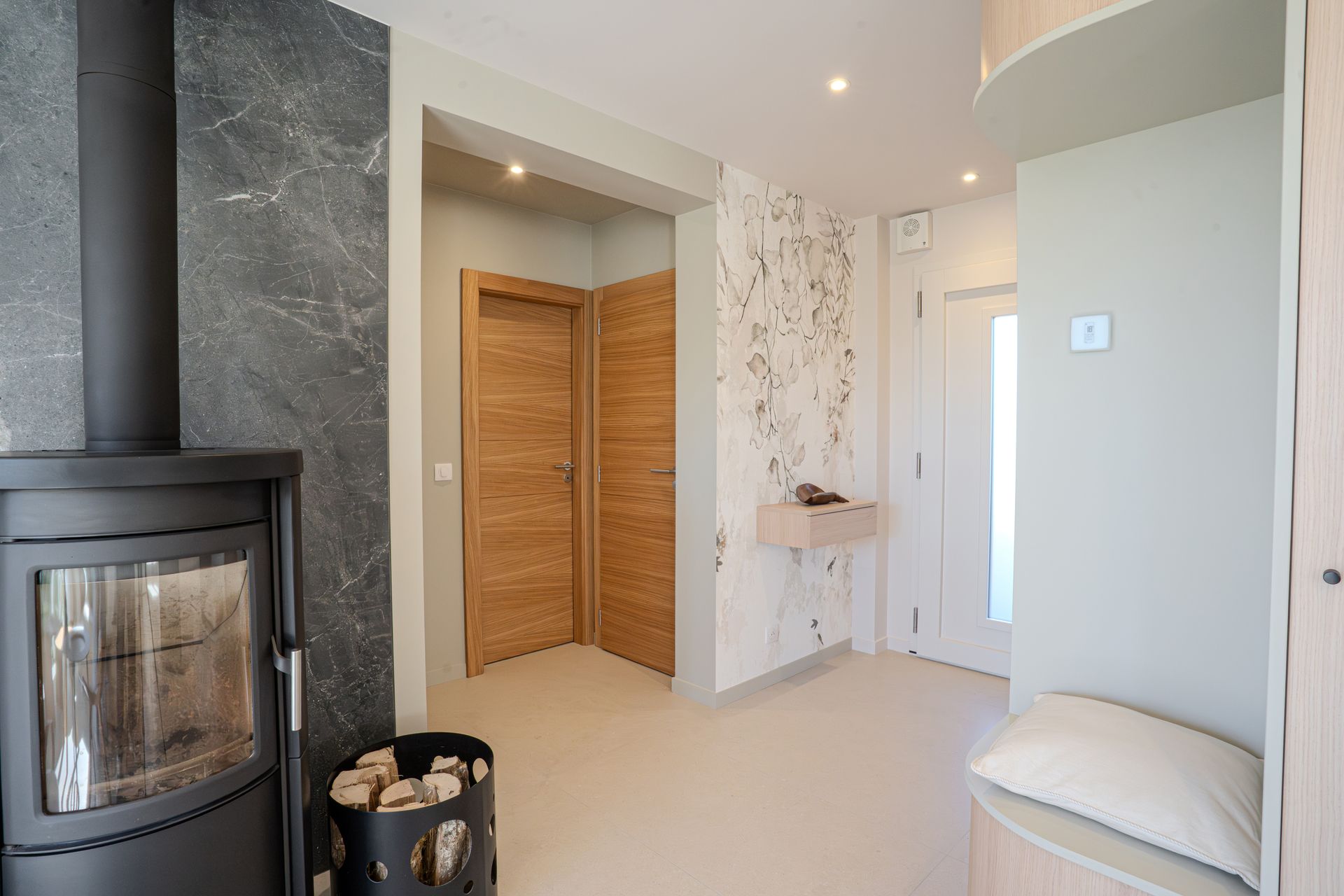 Une salle de bains.
