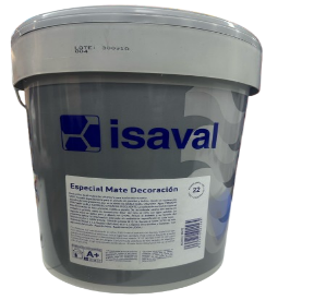 A bucket of isaval especial mate decoracion paint
