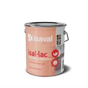 Se muestra una lata de isaval sobre un fondo blanco.