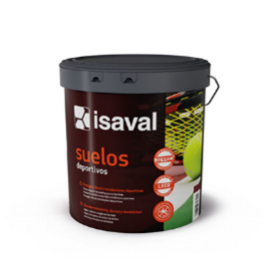 A bucket of isaval suelo deportivo paint