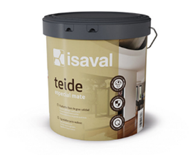 Un cubo de pintura mate especial Isaval Teide