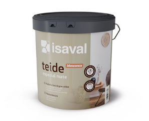 Un cubo de pintura mate especial Isaval Teide