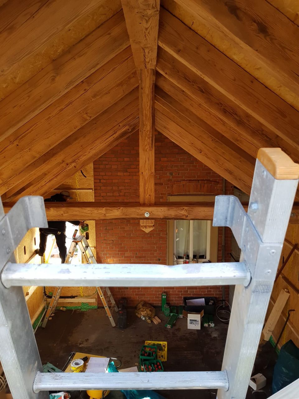 Dachstuhl innenansicht