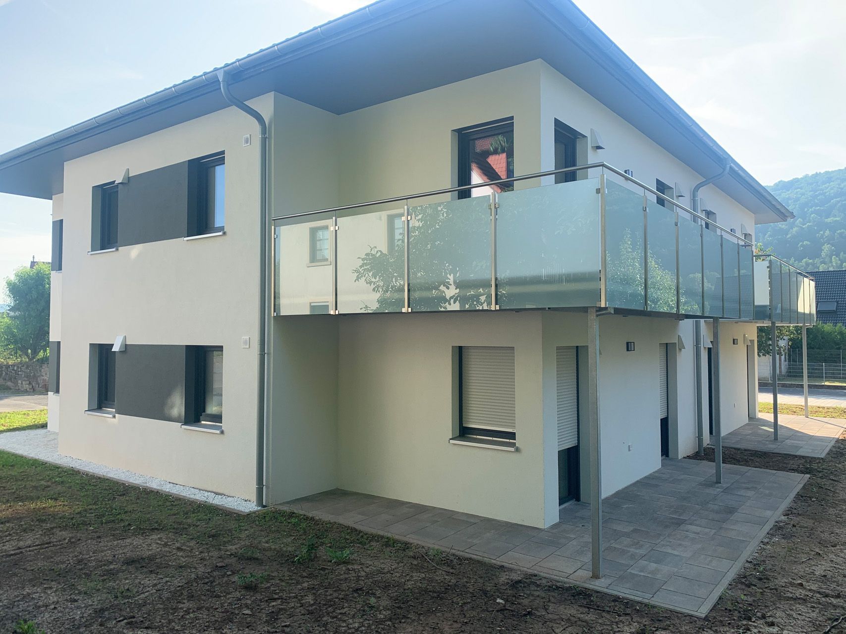 Neubau Außenfassade