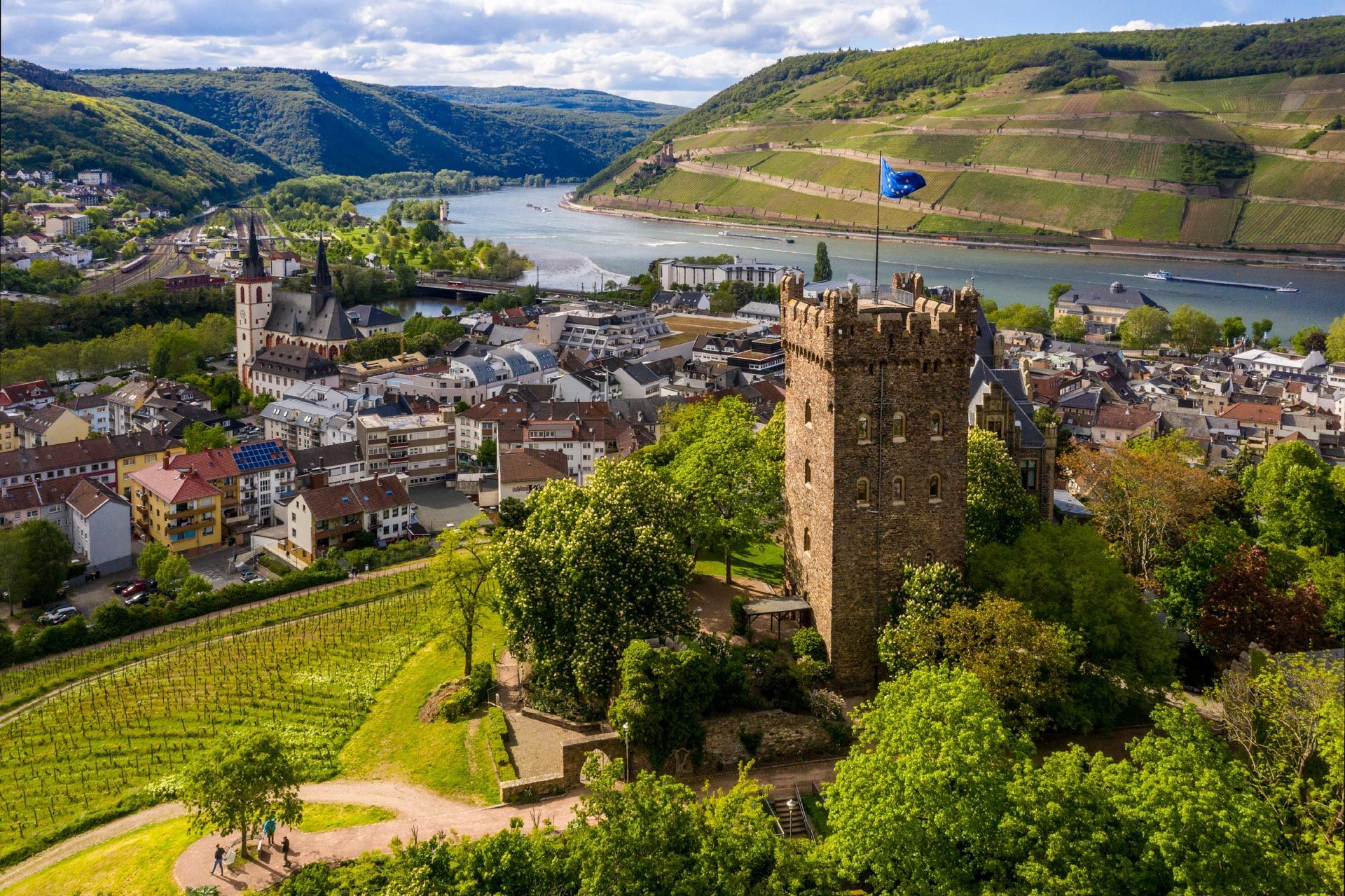 Burg Klopp über Bingen am Rhein