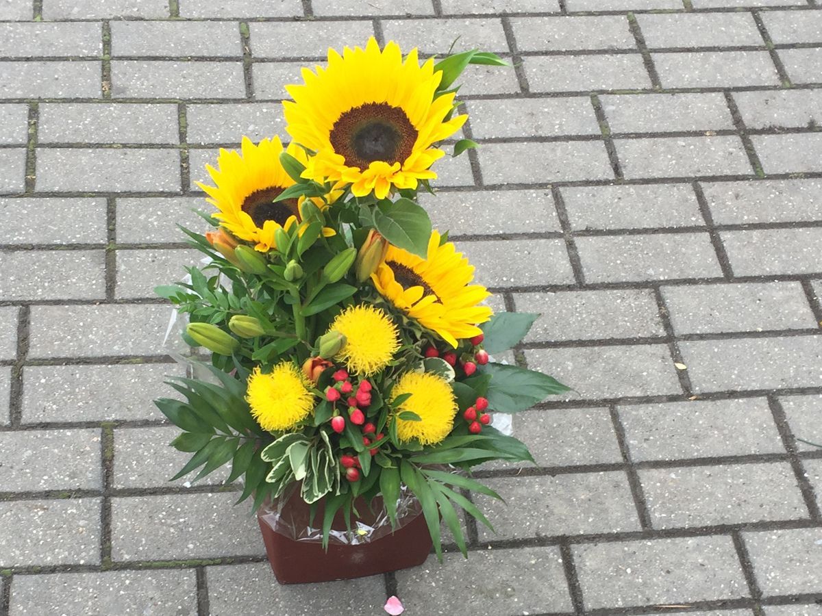 Sonnenblumenstrauß