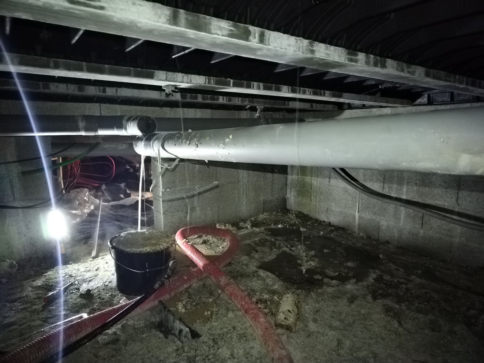 Ouverture canalisation pour débouchage