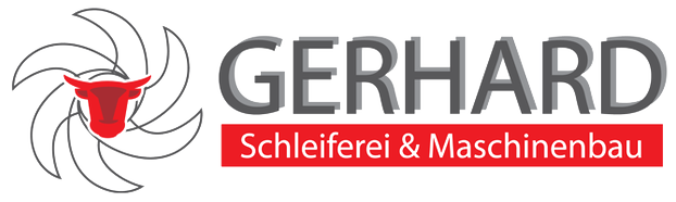 Ein Logo für eine Firma namens Gerhard Schleiferel & Maschinenbau