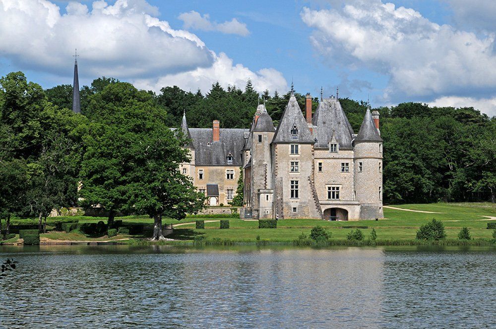 Le château de La Verrerie à Oizon