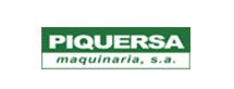 El logotipo de piquersa maquinaria sa es verde y blanco.