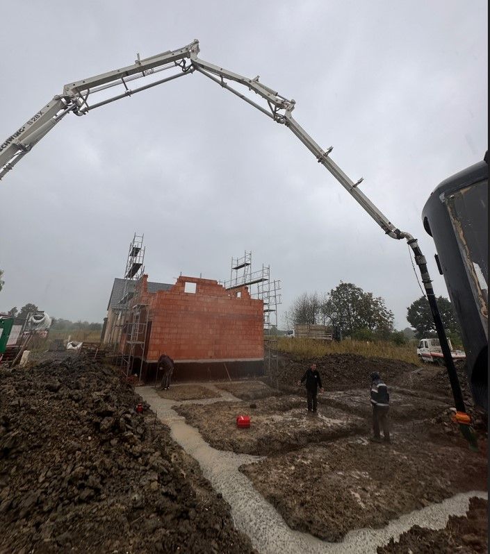 Des travaux de fondations