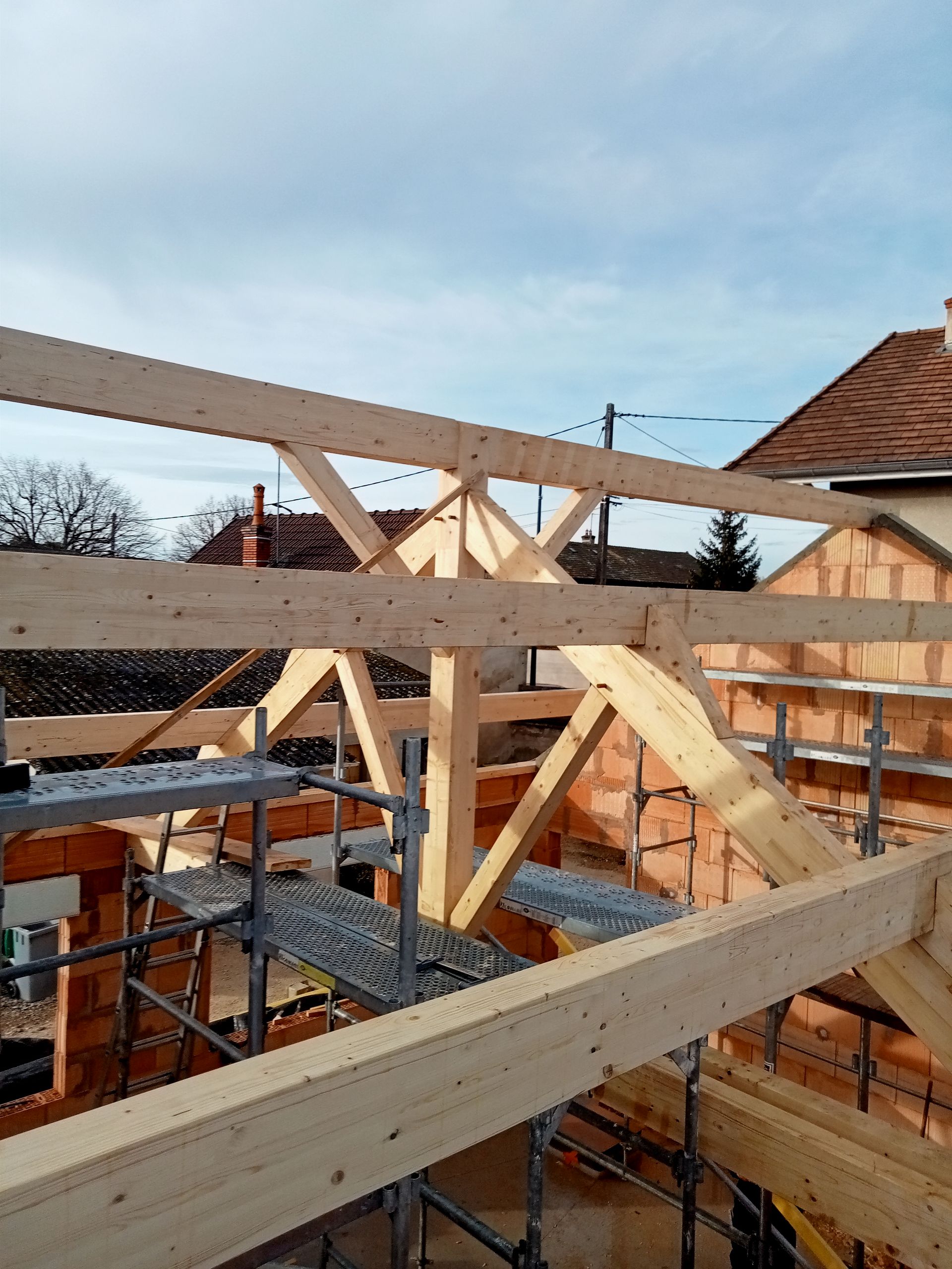 installation de charpente beaune