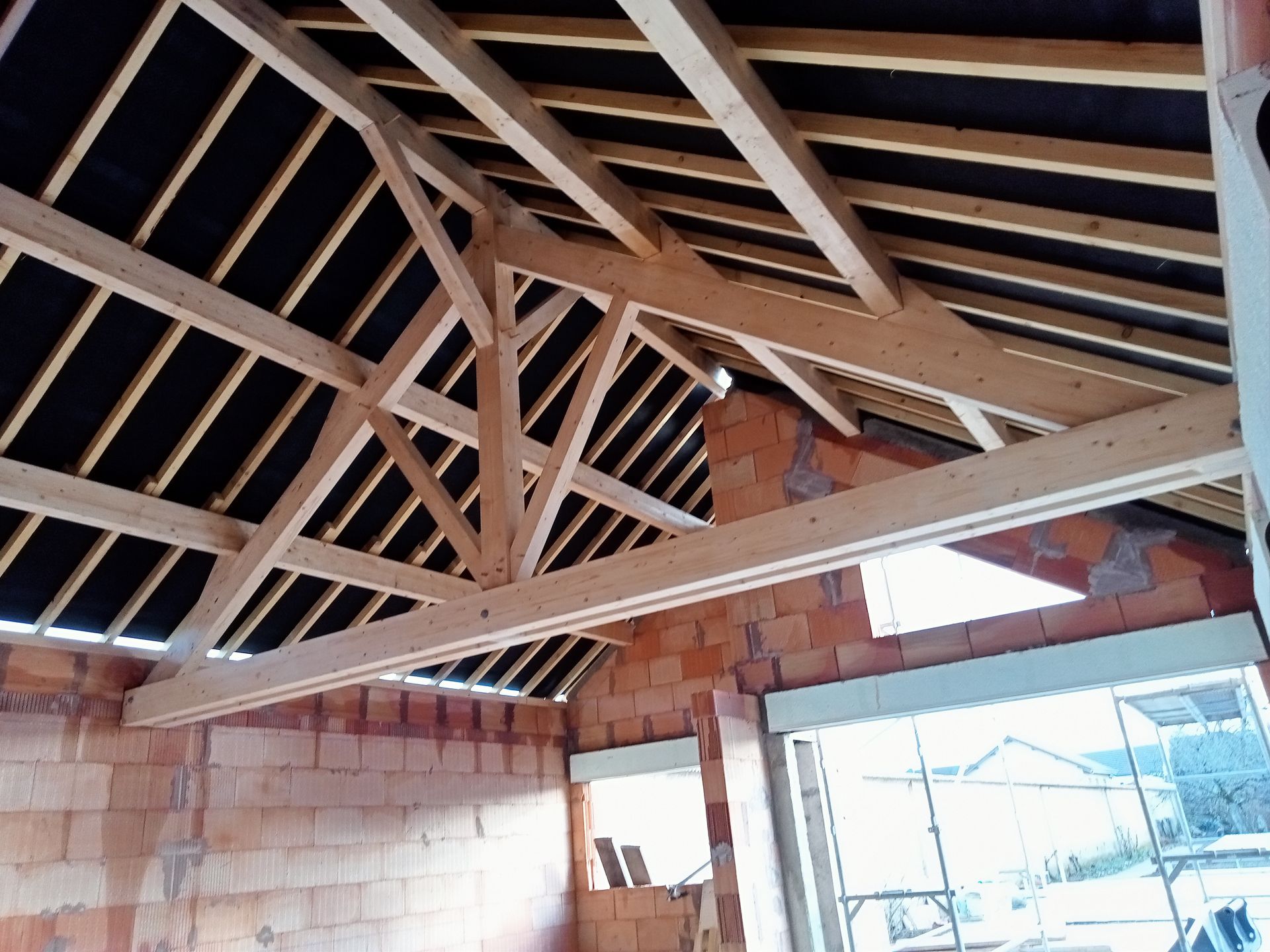 pose de charpente beaune