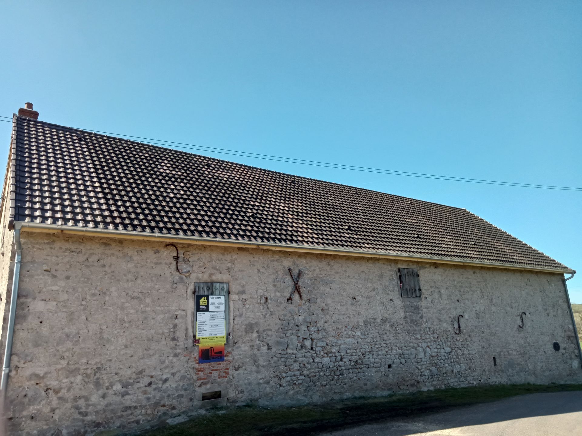 rénovation de toiture complete chatel moron