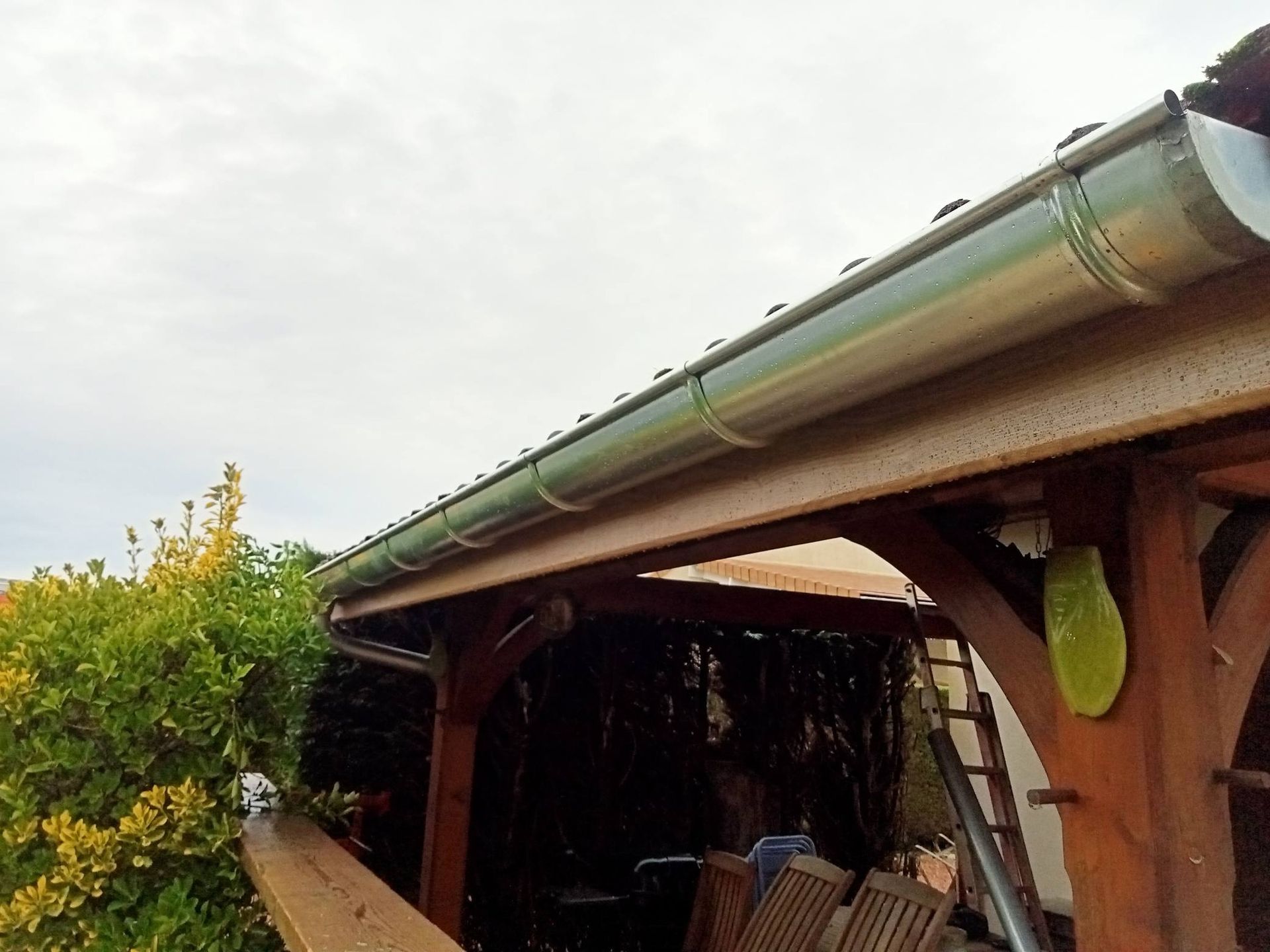 Remplacement de gouttières zinc RULLY
