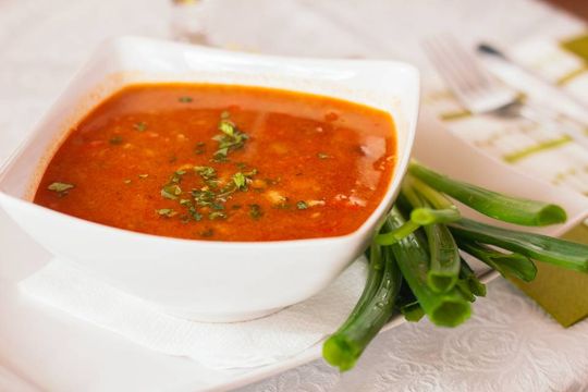 Heerlijke tomatensoep