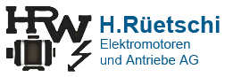 Hans Rüetschi Elektromotoren und Antriebe AG Logo