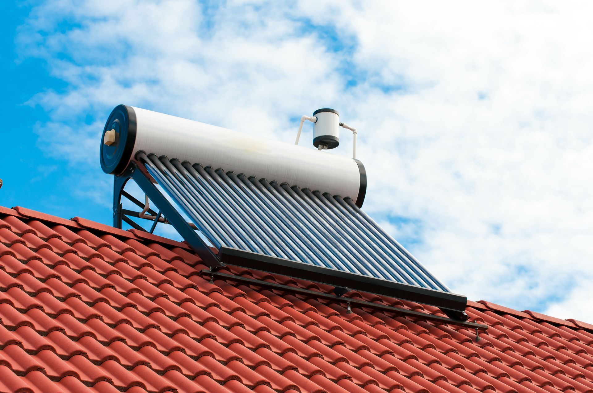 Un système de chauffage solaire
