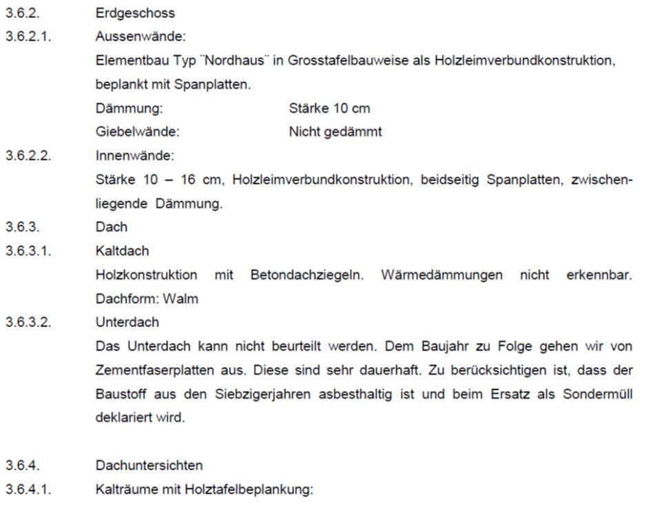 Bestandesanalysen - hpv klassebau gmbh in Grabs