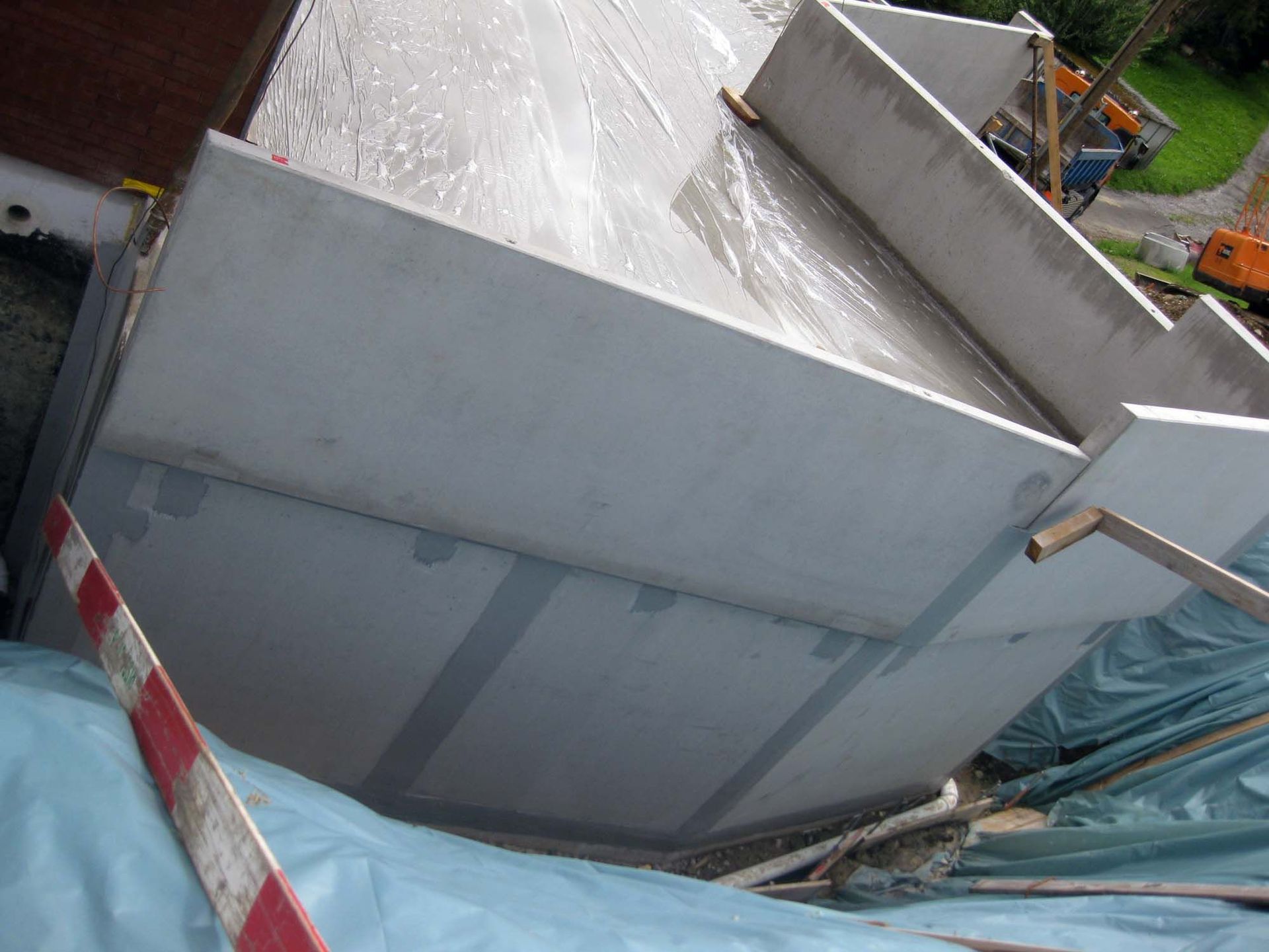 Betonwände - hpv klassebau gmbh in Grabs