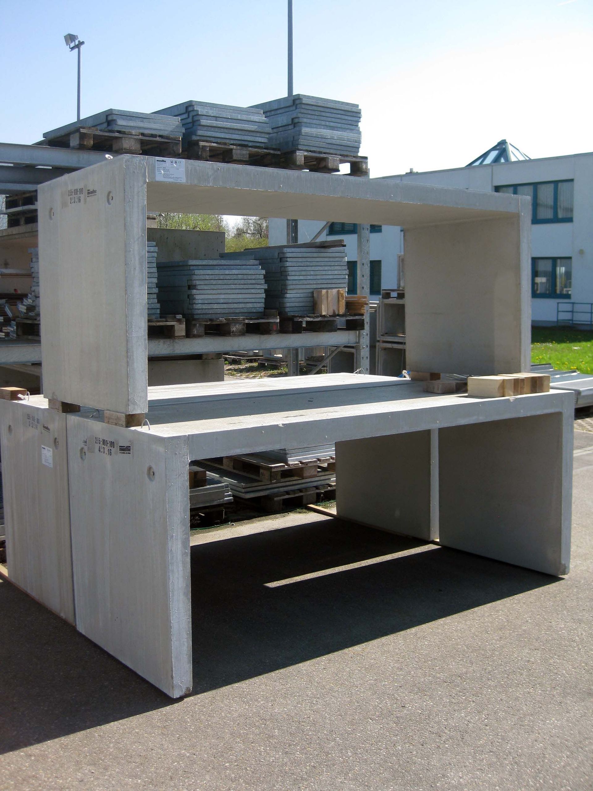 Beton Lichtschächte - hpv klassebau gmbh in Grabs