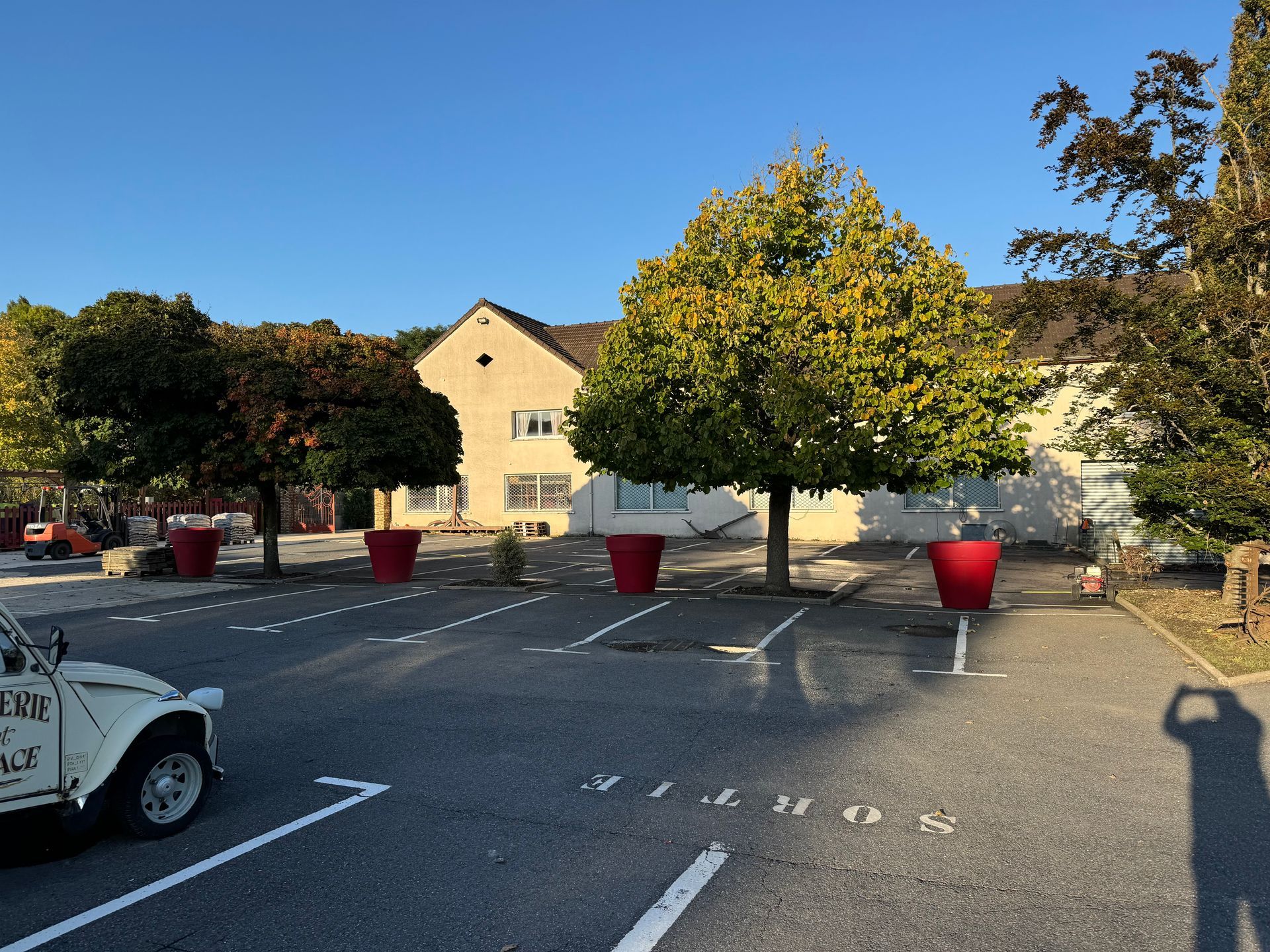 Parking de la jardinerie