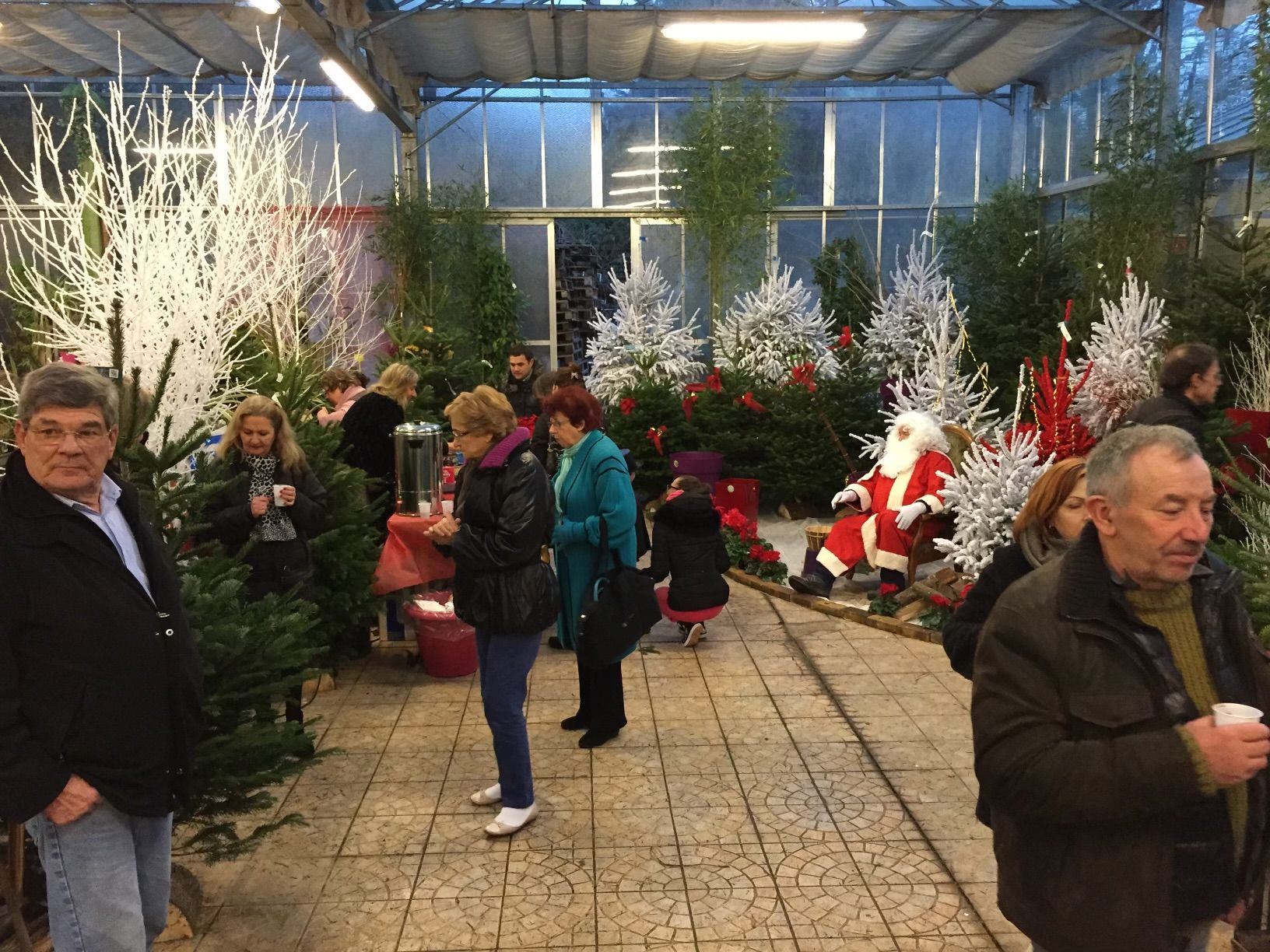 Clients de la jardinerie