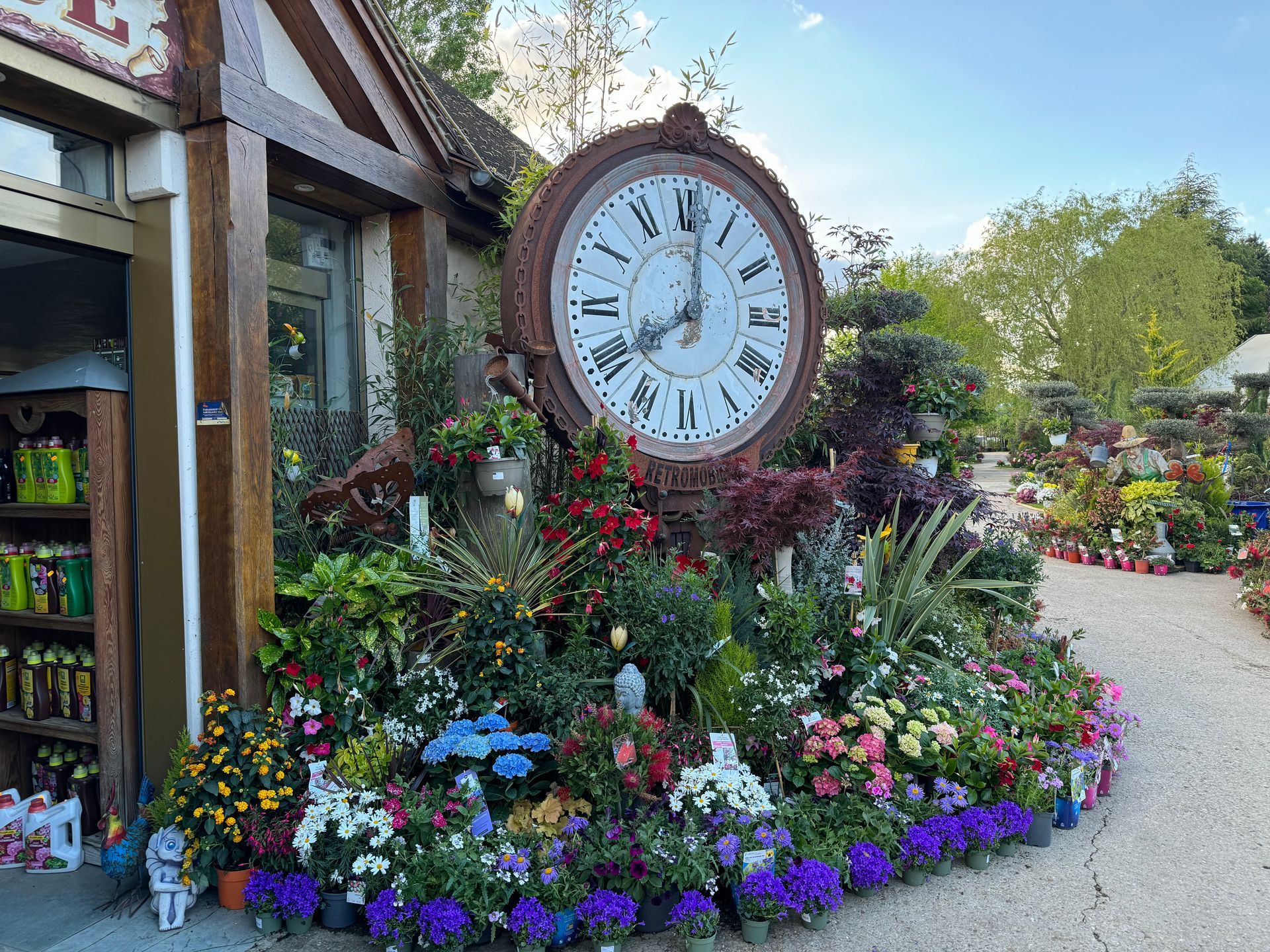 Pendule à l'extérieur