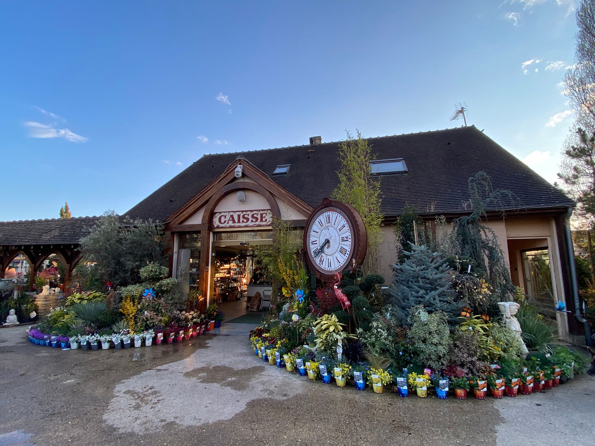 Bâtiment de la jardinerie