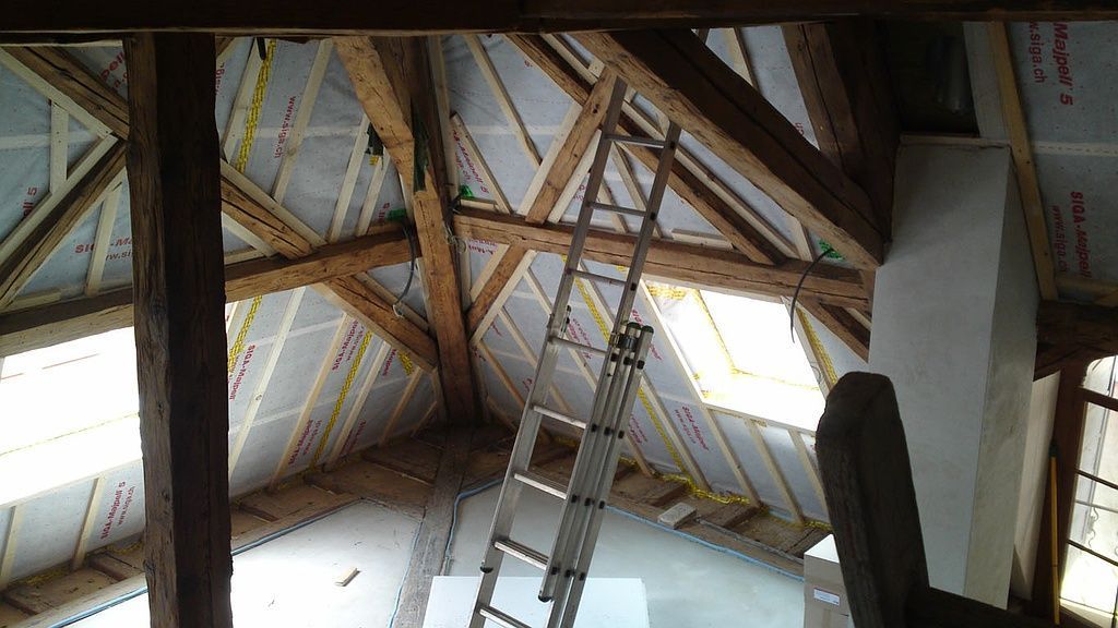 Isolation de charpente