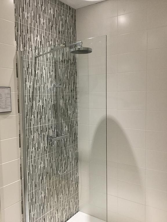 Mise en place d'une douche