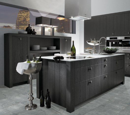 Cuisine anthracite
