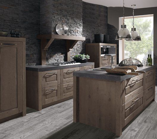 Cuisine traditionnelle bois