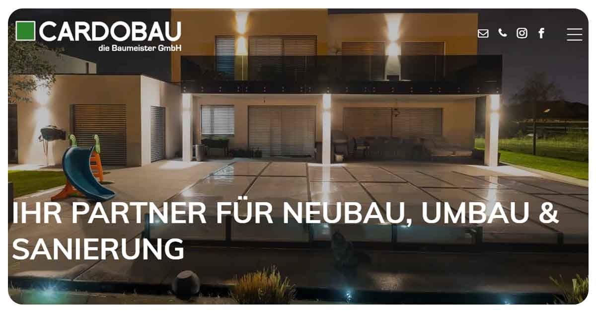 Tags für jedes Bild auf der Seite hinzufügen.
Fachgerechte Maurerarbeiten an einem neuen Bauprojekt im klassischen Massivbau.