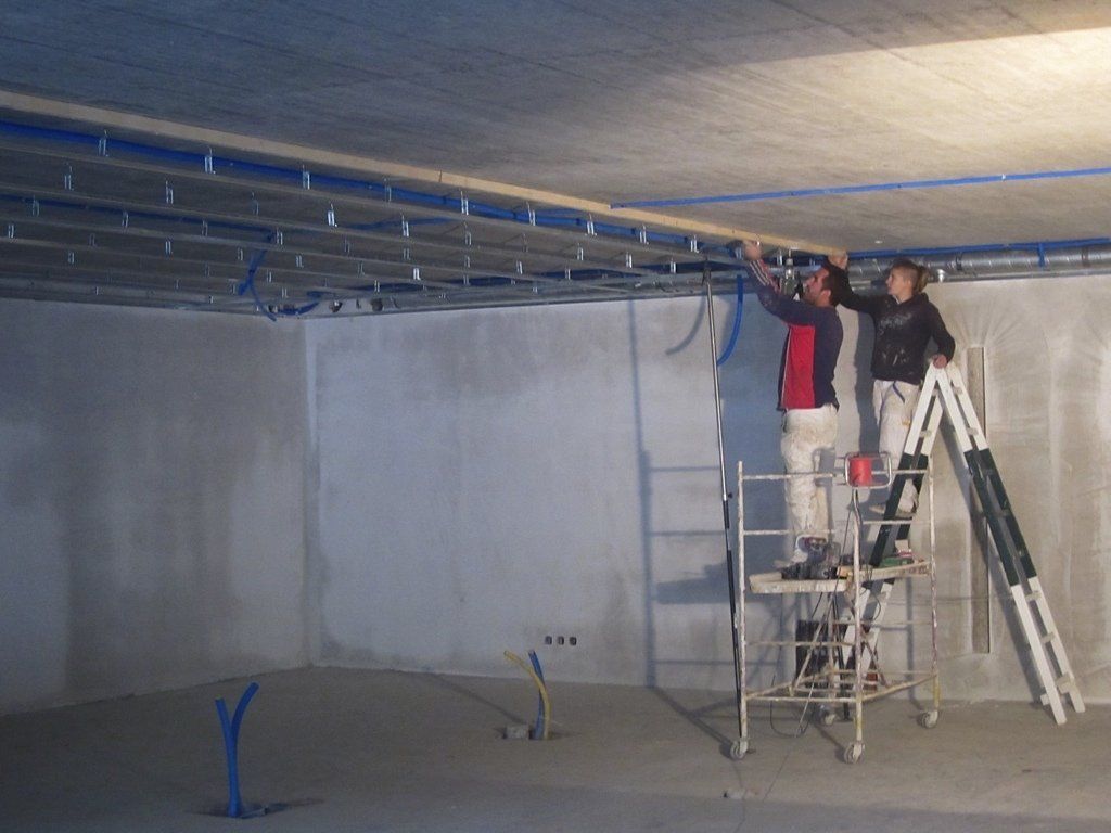 P. DECO Sàrl - Montage de cloisons légères phoniques - Immeuble -Aigle