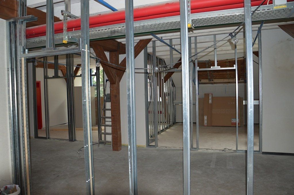 P. DECO Sàrl - Montage de cloisons légères phoniques - Immeuble -Aigle