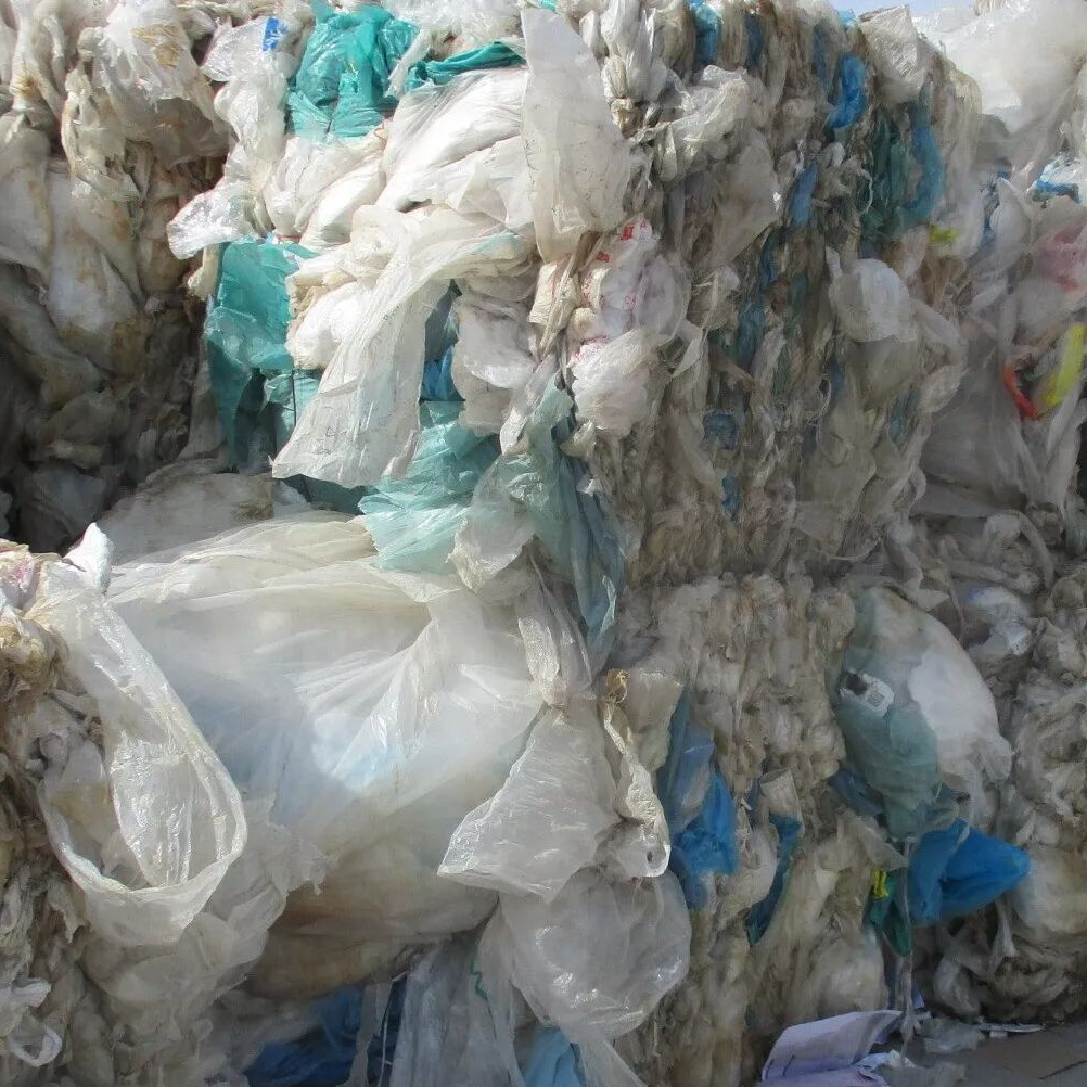 Balles de sacs plastiques à recycler