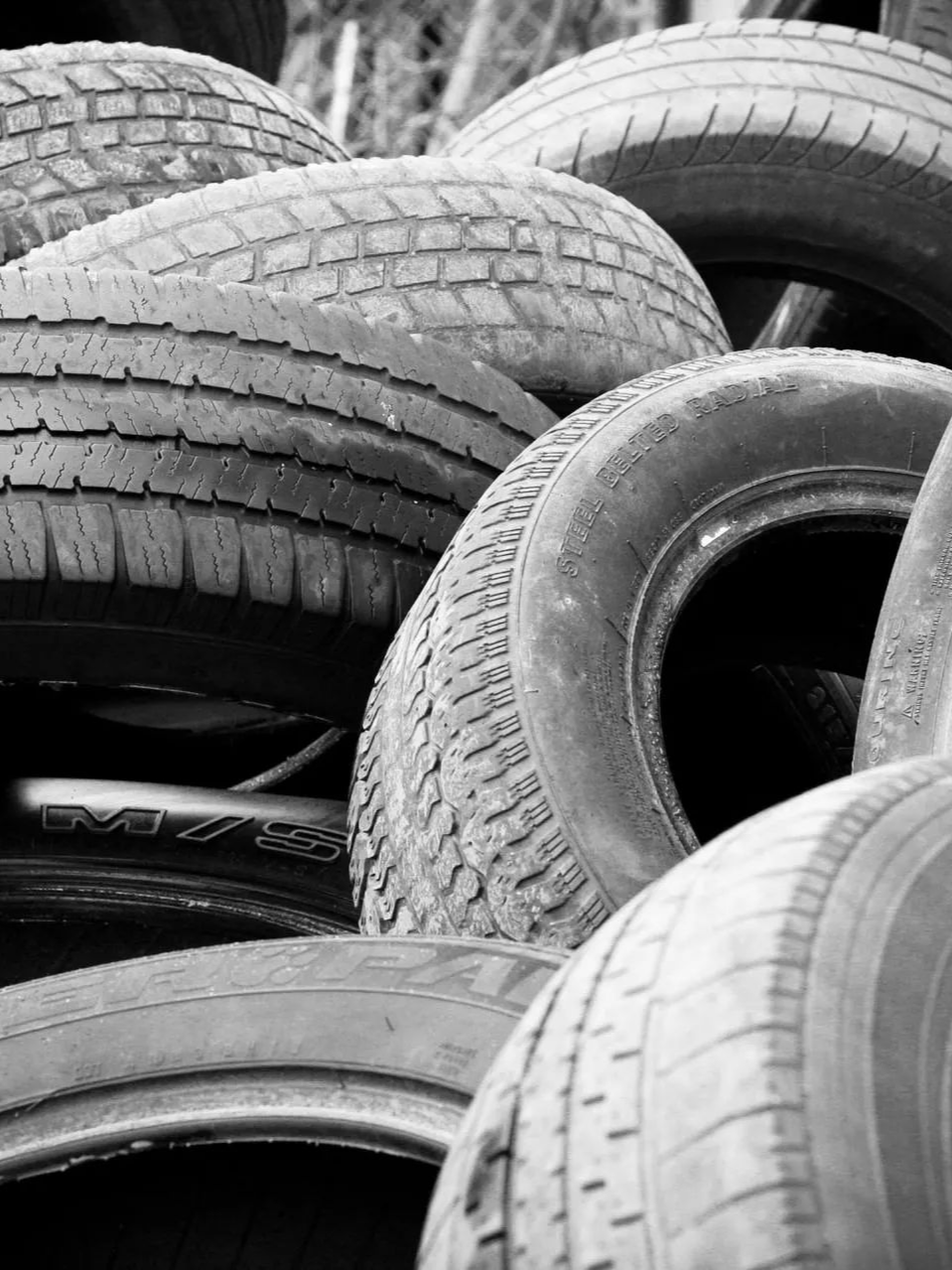 Amas de pneus