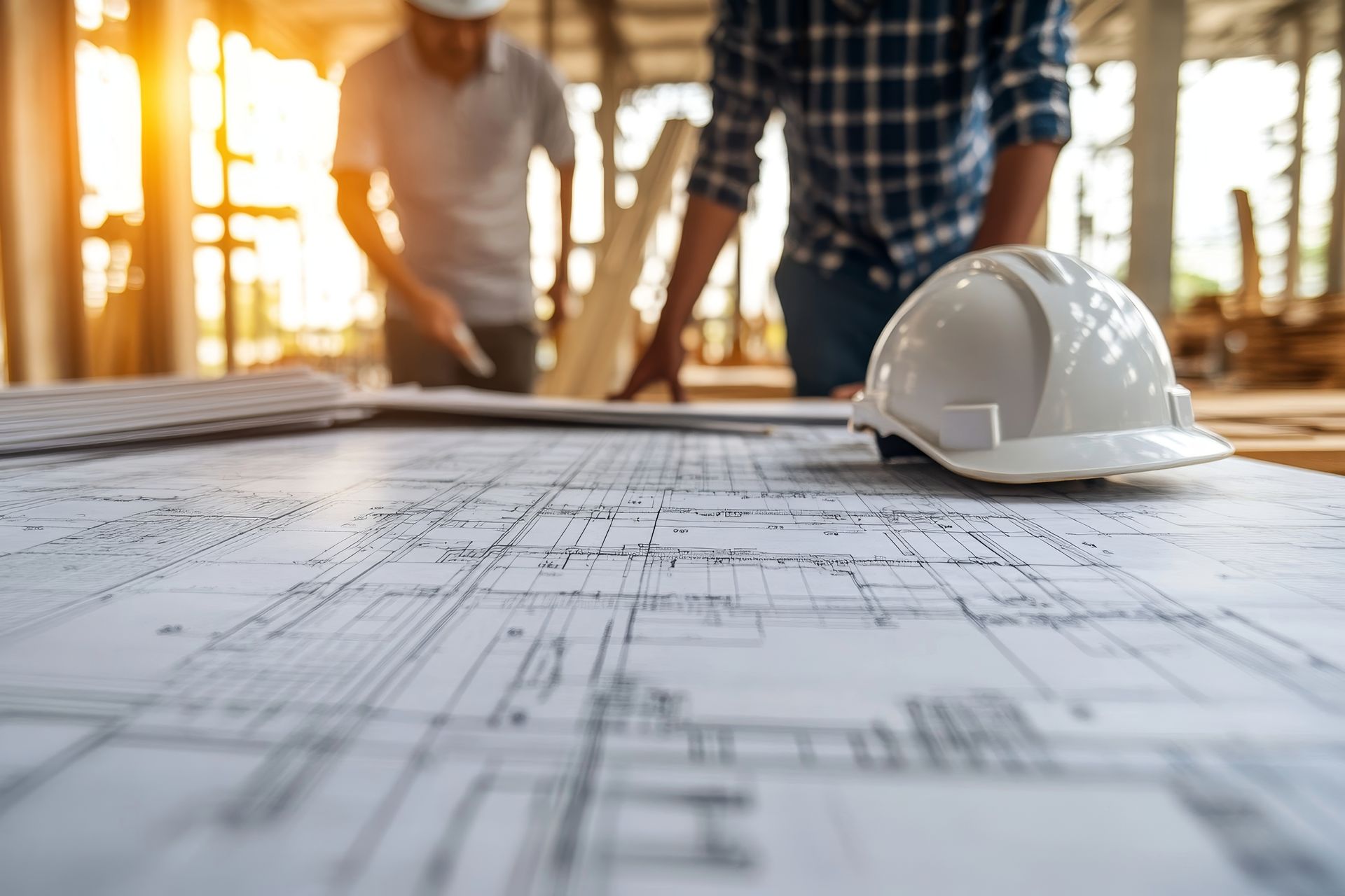 Ein Gehweg neben einer gestutzten Hecke und einem Gebäude unter bewölktem Himmel.