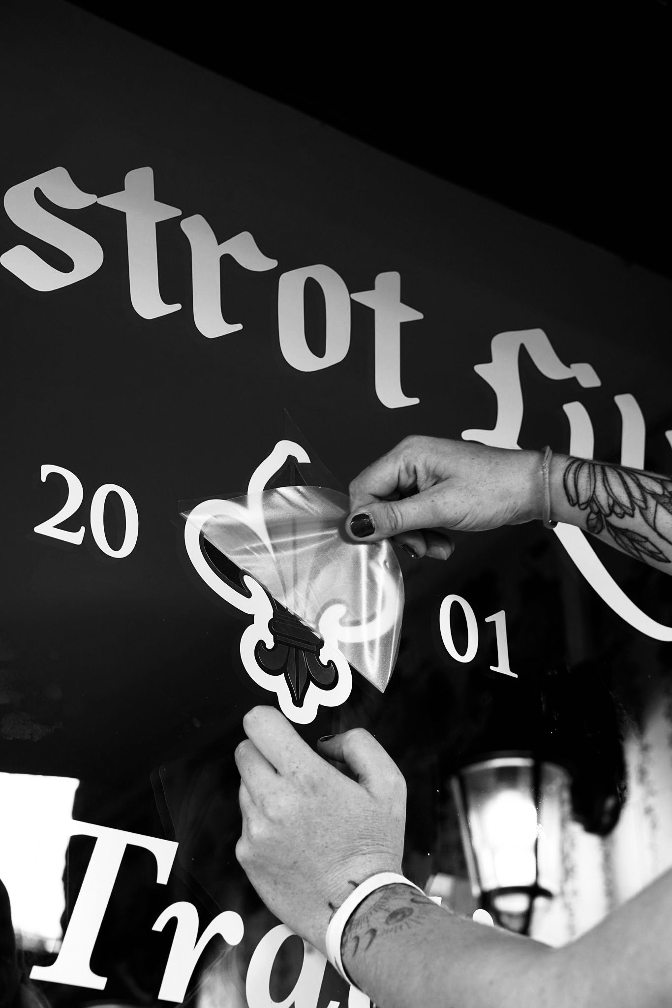 Application lettrage