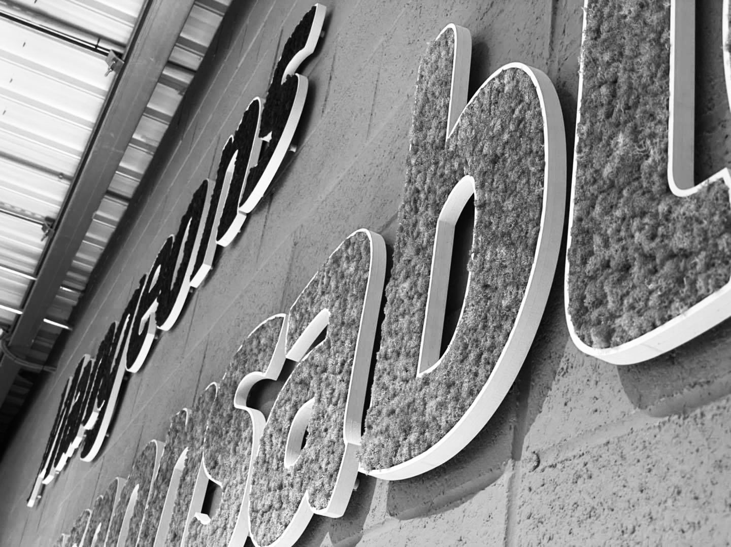 Réalisation d'enseigne