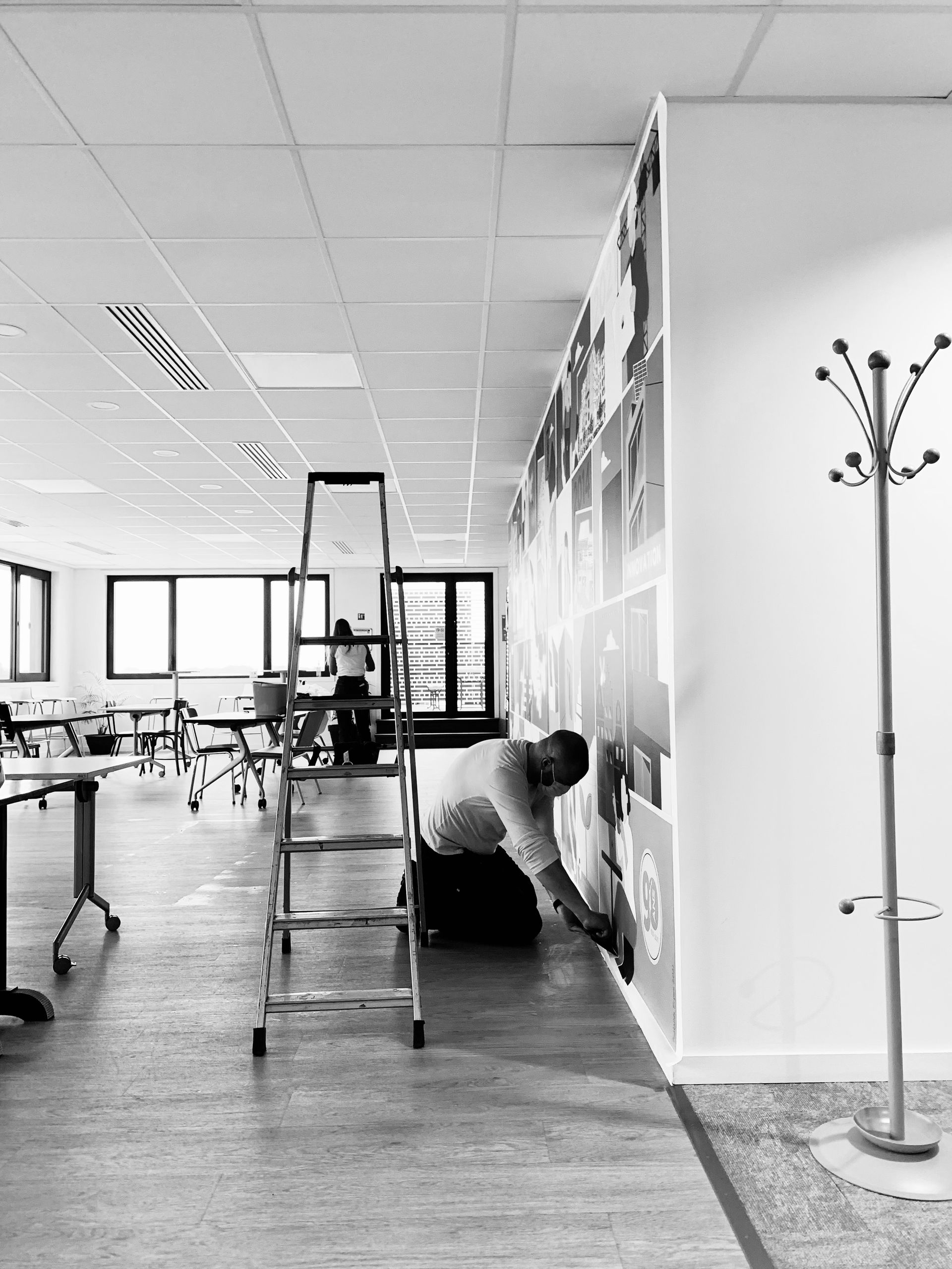 Intervention dans bureau