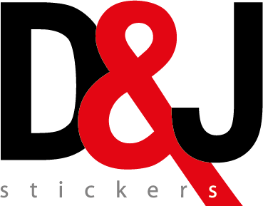 Logo D&J Stickers