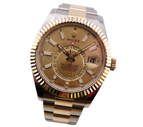 Montre en or de la marque Rolex